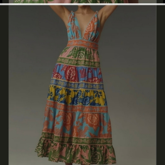 Farm Rio Floral Maxidress - Picture 6 of 8